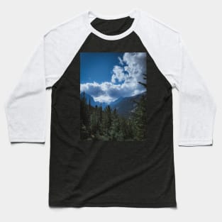 How Far Can Eye See Jasper National Park Rockies V2 Baseball T-Shirt